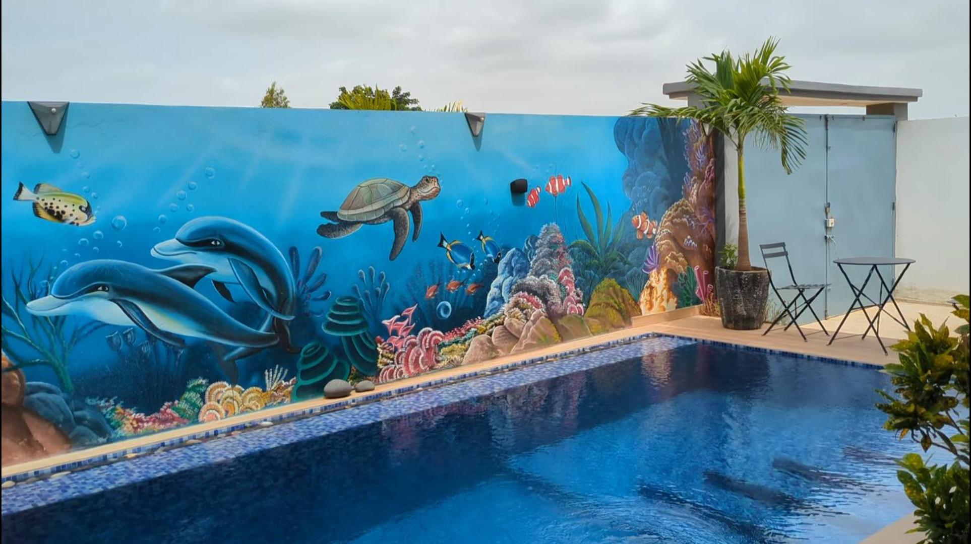 Villa Hawa, Decor Unique & Piscine Somone Eksteriør billede